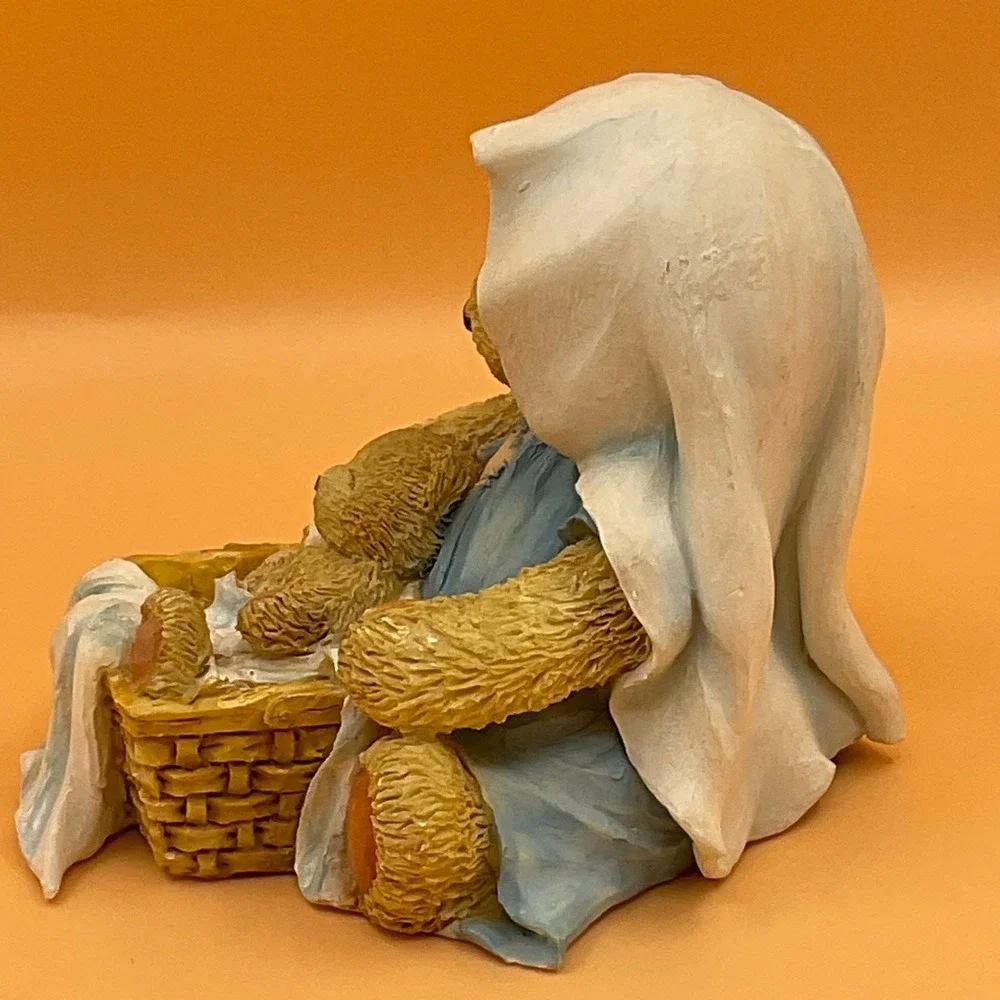 Cherished Teddies Maria and Baby 1992 A Baby Is Gods Gift Of Love Hamilton Gifts